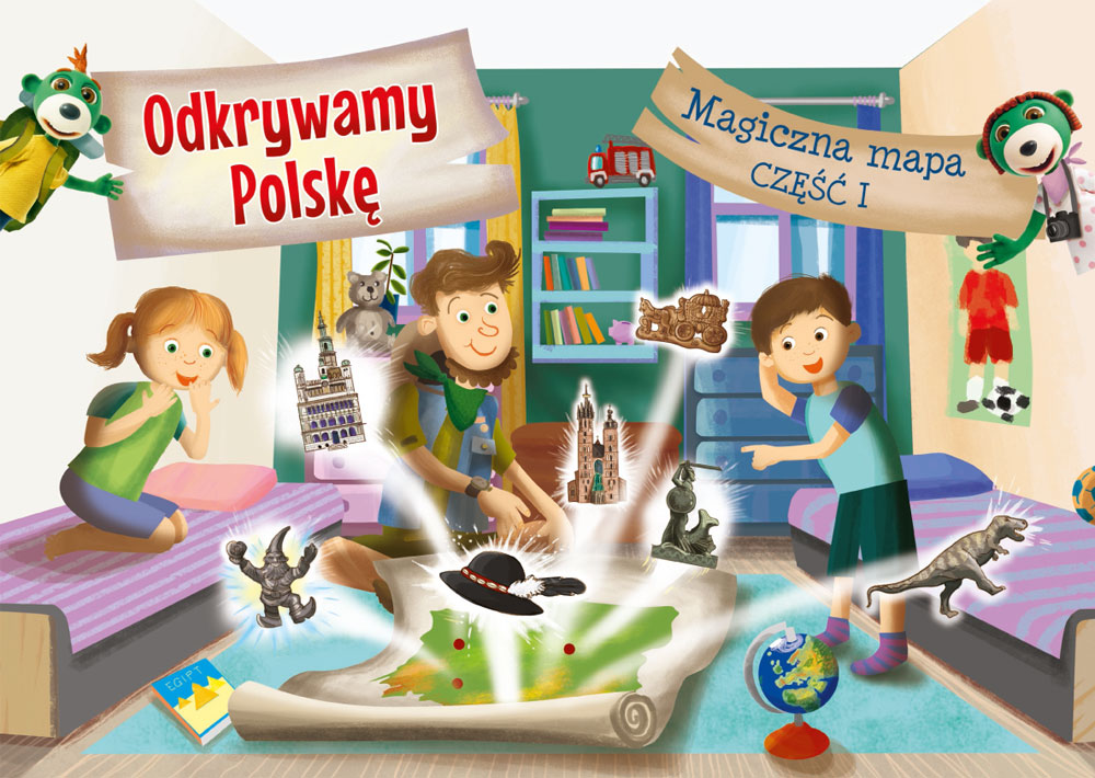 Odkrywamy Polskę mapa cz1