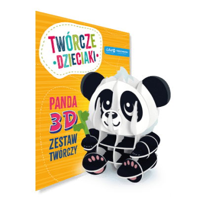 Twórczy zestaw  Panda 3D