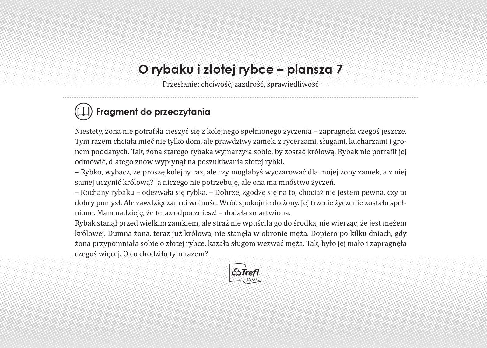 O rybaku i złotej rybce