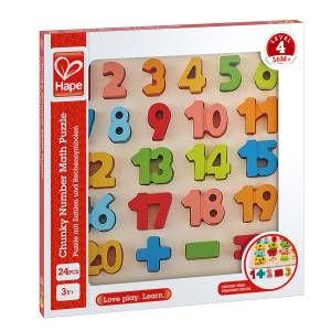 Puzzle Stojące Liczby Hape