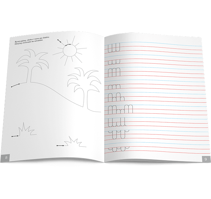 Zabawy grafomotoryczne Starszaka - część 2