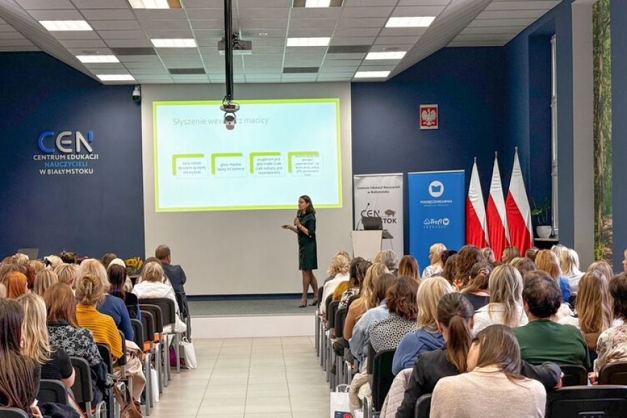 Konferencja edukacyjna „Niezbędnik kształcenia mowy i myślenia” 4.10.2024 – fotorelacja
